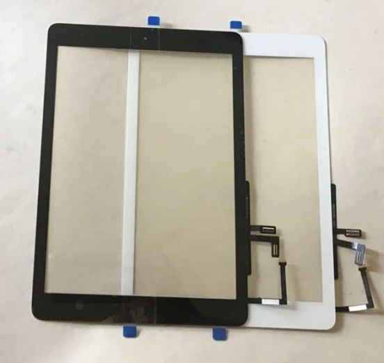 10 шт. сменный сенсорный экран для Ipad 5 Air 1 A1474 A1475 A1476 дигитайзер панель с домашней