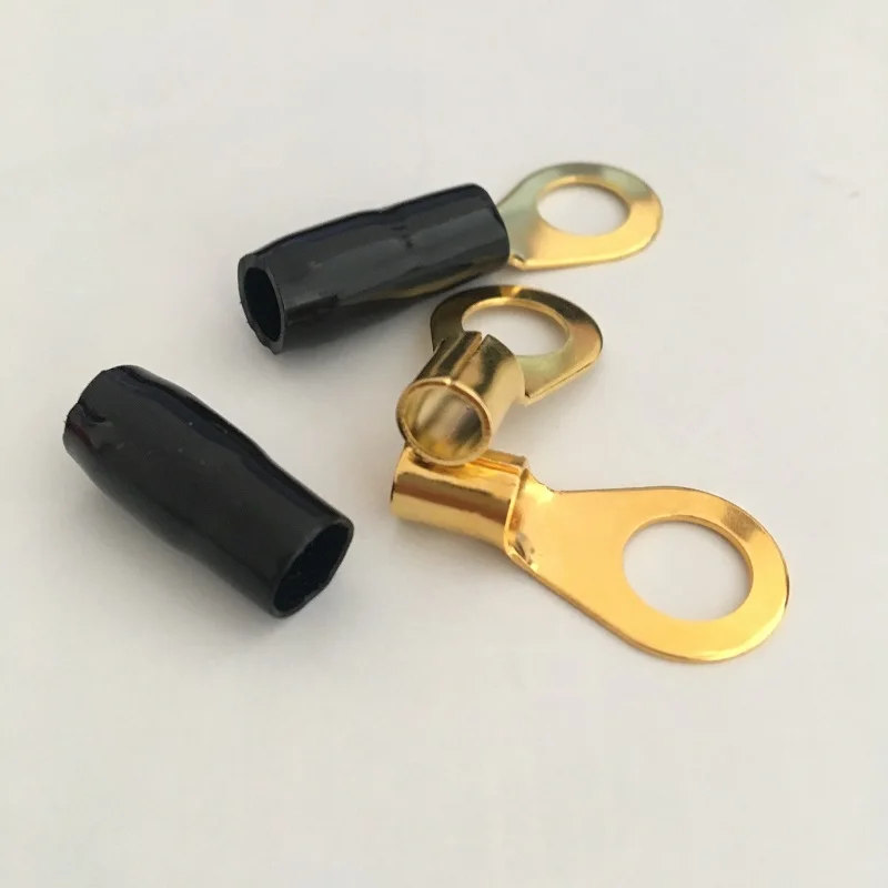 10 шт. автомобильный усилитель звука черная красная трубка изолированный