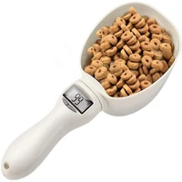 zwini digital pet food scoop dog food measuring cup detachable cat food scooper digital scale spoon with lcd display