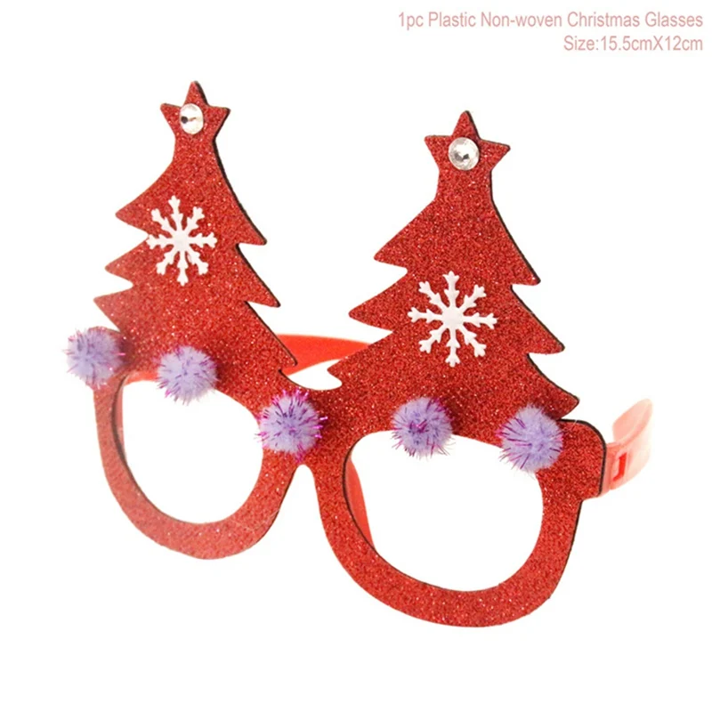 Red 1 шт. рождественские украшения для дома Navidad kerst decoratie плюшевые украшения с подвеской в виде оленя лося и оленя год - Цвет: Red
