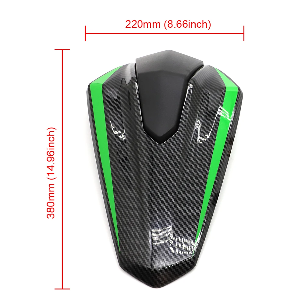 Чехол на заднее сиденье мотоцикла обтекатель Pillion Cowl Solo для Kawasaki Ninja400 2018 2020