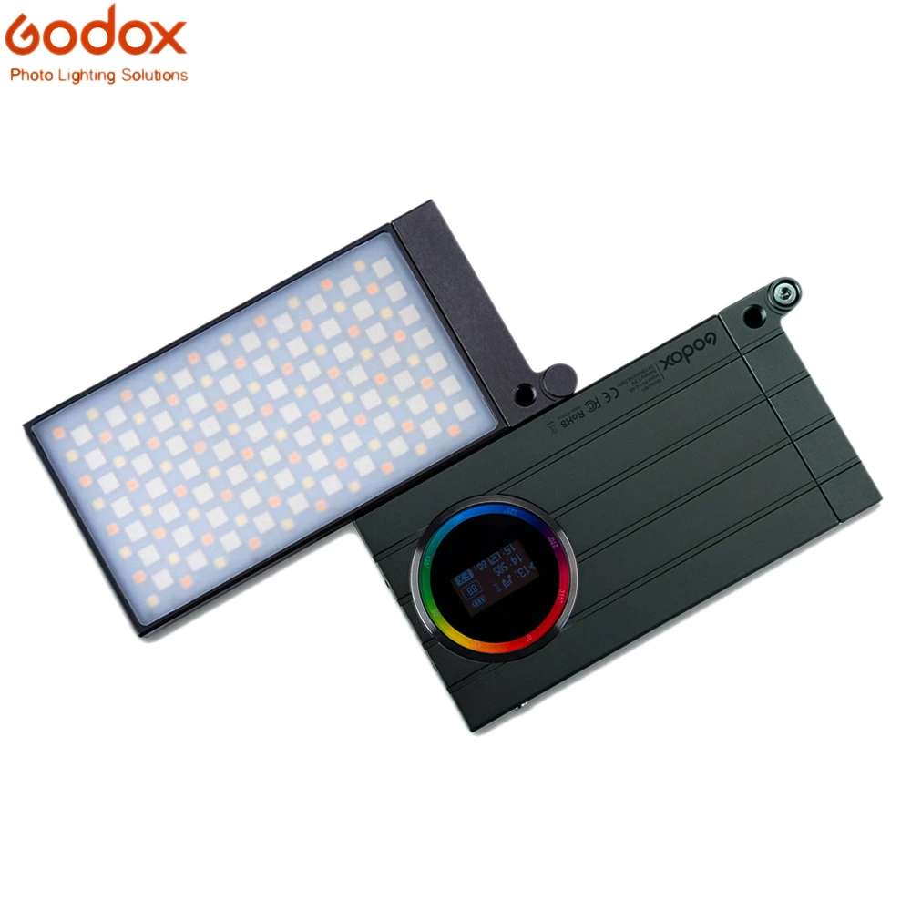 Godox M1 2500k-8500k полноцветный RGB светодиодный светильник Карманный алюминиевый сплав