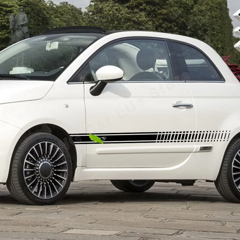 

Наклейки для кузова автомобиля Fiat 500C 500L, 2 шт.