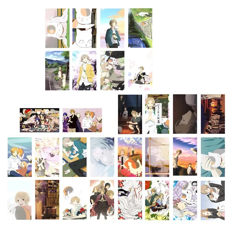 

30 Pcs/Set Japan Anime Natsume Yuujinchou Stickers For Fridge Luggage Laptop Motorcycle Skateboard Bicycle Cute Cartoon Stickes