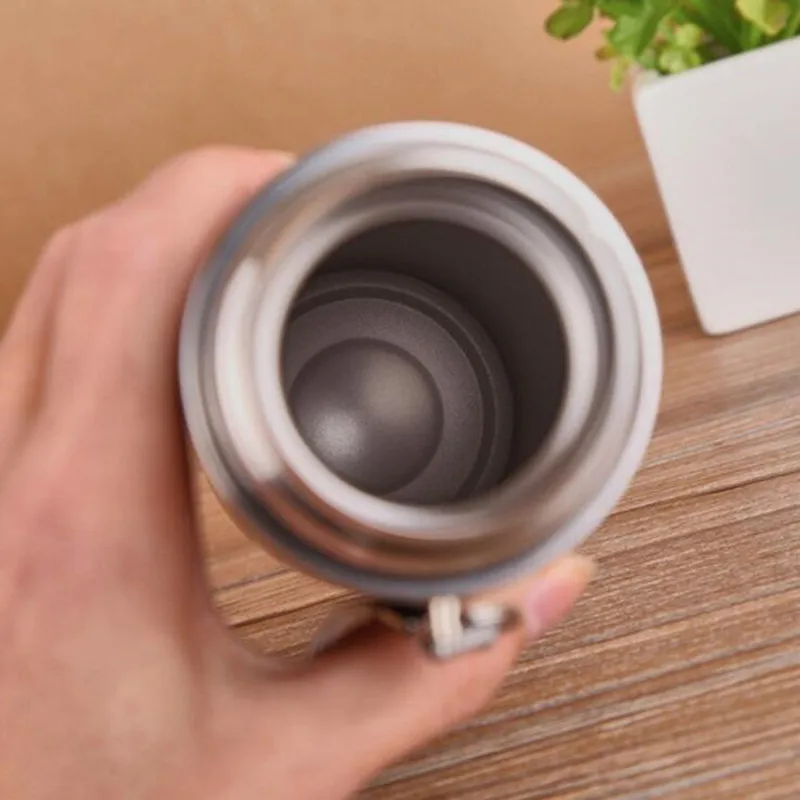 Мультяшный термос чашка пуля из нержавеющей стали бутылка 500 мл вакуумная фляжка