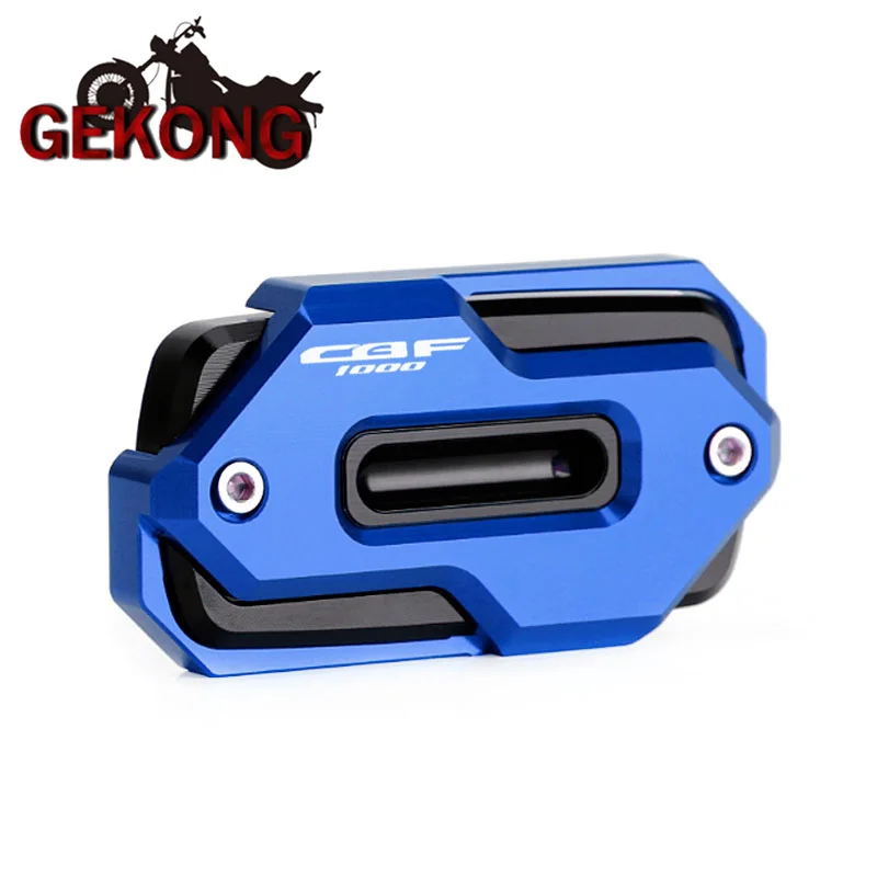 

Для мотоцикла HONDA CBF1000 CBF 1000 2006-2014 высокое качество CNC Передняя Крышка Резервуара Тормоза Крышка Резервуара жидкости логотип CBF1000