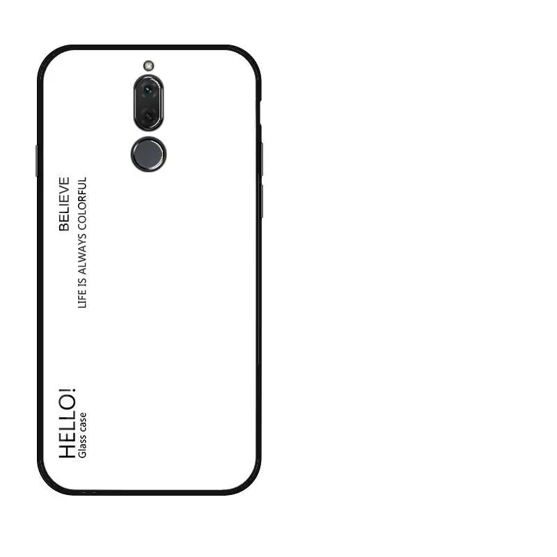 3 Для Meizu M6T 16s 16XS 16th X8 Чехлы градиентное стекло задняя крышка для Meizu Note9 Note8 M5 Mini M6 Note M5S защитный чехол - Цвет: 3