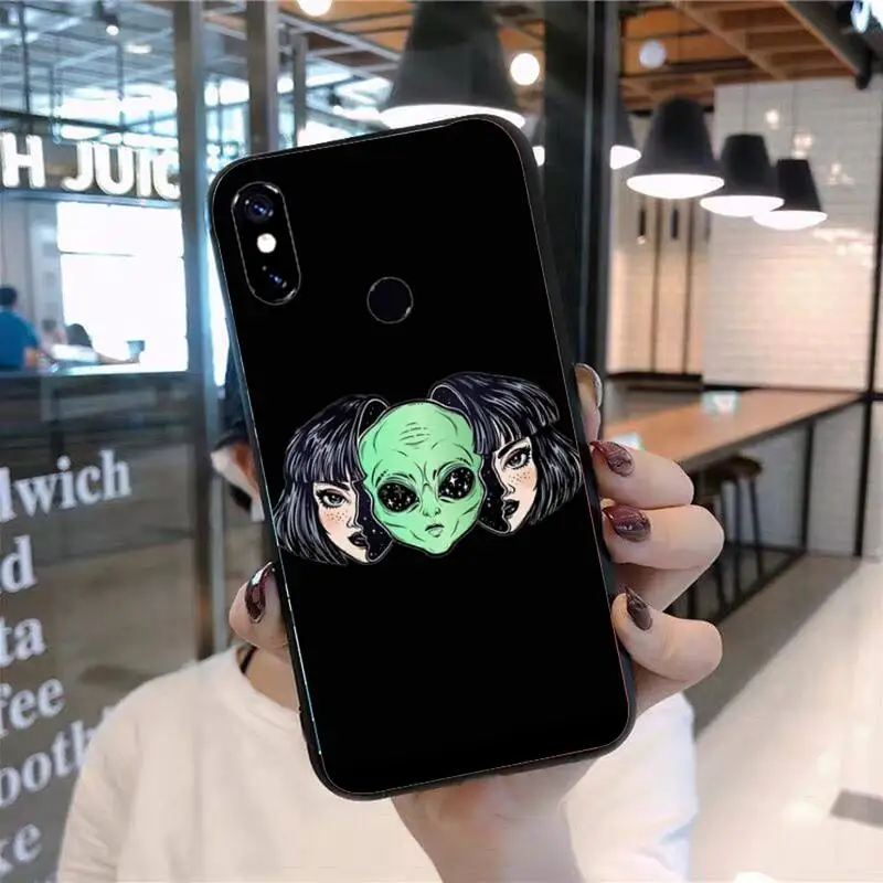 

Aesthetics Cartoon alien space Phone Case For Xiaomi Redmi 7 8 9t 9se k20 mi8 max3 lite 9 note 9s 10 pro