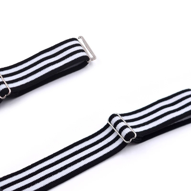 Мужская мода рубашка подвязки для мужчин и женщин эластичный регулируемый пояс