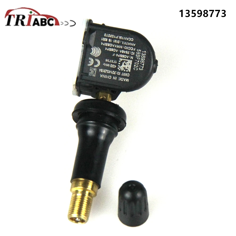 Датчики контроля давления в шинах для Cadillac CT6 XT5 SRX GMC Chevrolet Malibu Opel Antara Mokka Buick 433 МГц