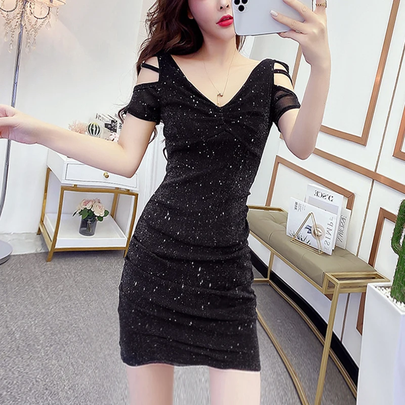 

Летние пикантные универсальный магазин женские элегантные живота покрытия Slim Fit для похудения ночное спецодежды с коротким рукавом платье-...