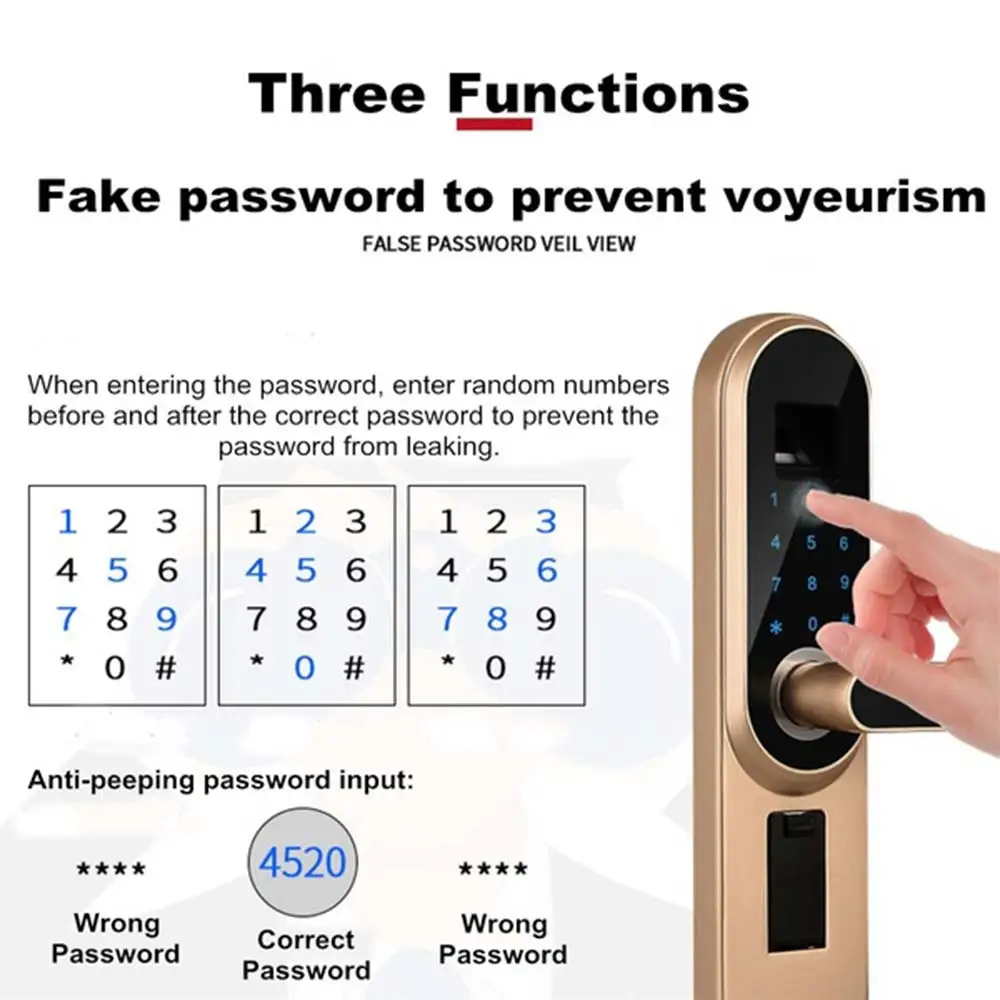 Классный цифровой Интеллектуальный биометрический пароль для отпечатков