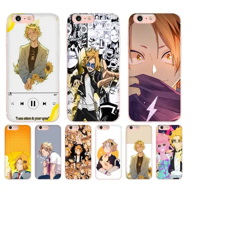 

Denki Kaminari My Hero Academia Phone Case For iPhone X XS MAX 11 11 pro max 6 6s 7 7plus 8 8Plus 5 5S XR SE 2020 case