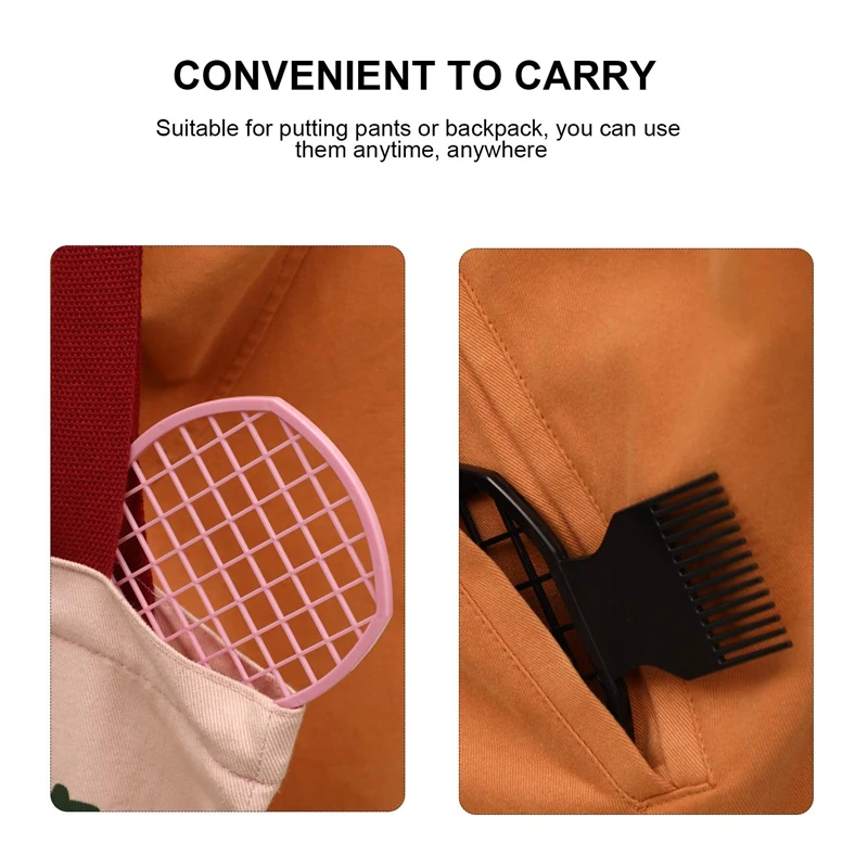 4 шт. гребень для завивки афро завивка спирали волос инструмент мужчин кудрявые