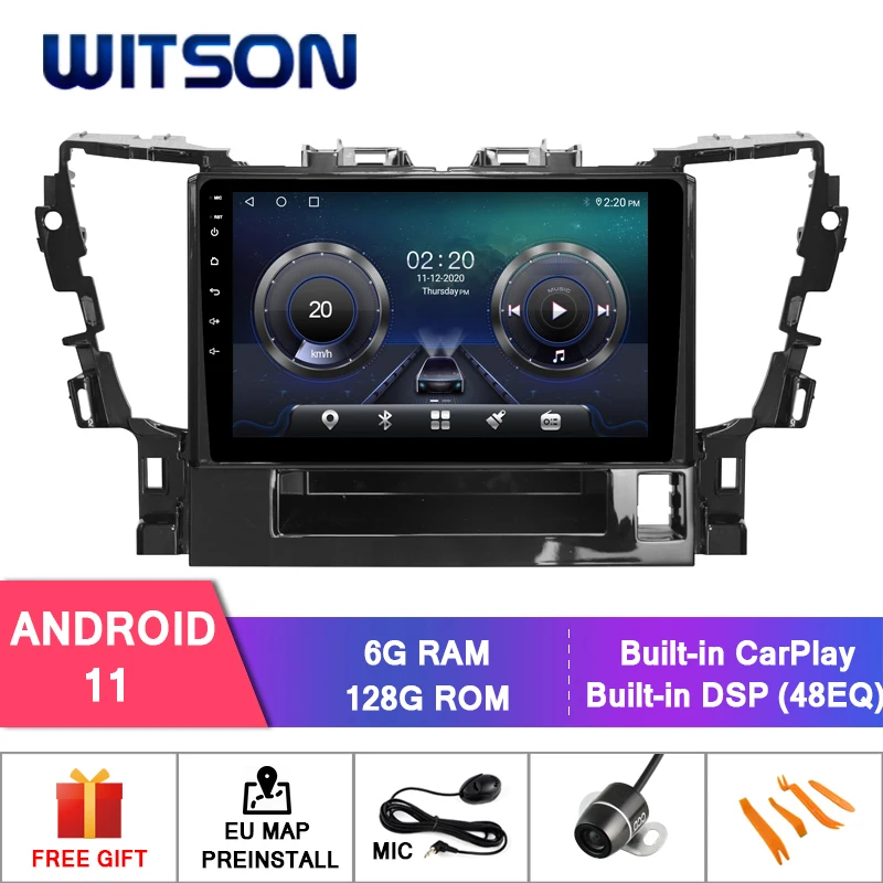 Автомобильная DVD-система WITSON на Android 11 для TOYOTA ALPHARD 2015 автомобильный
