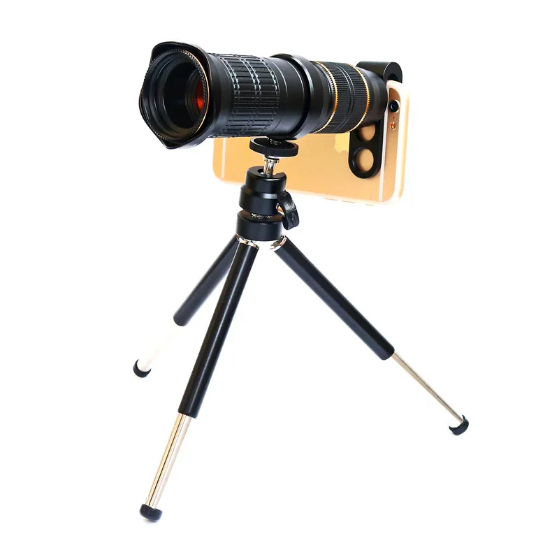 18-30X Telescope Zoom Lens Monocular Mobile Phone Camera for iPhone Samsung Smartphones Camping Hunting Sports Concert | Мобильные