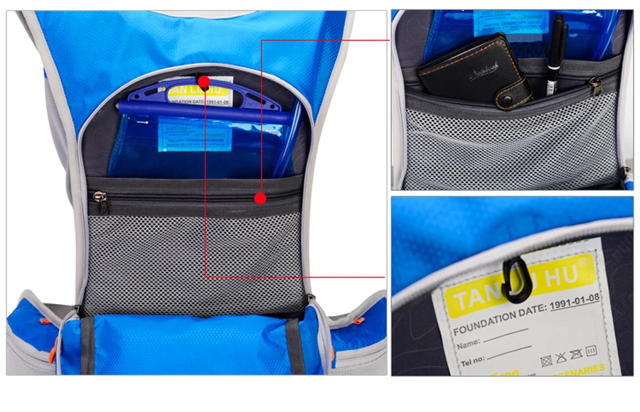 NEWBOLER открытый спортивный рюкзак для велоспорта 18L велосипедный мешок MTB дорожный велосипед гидратация Enquipment дышащая сумка для верховой езды