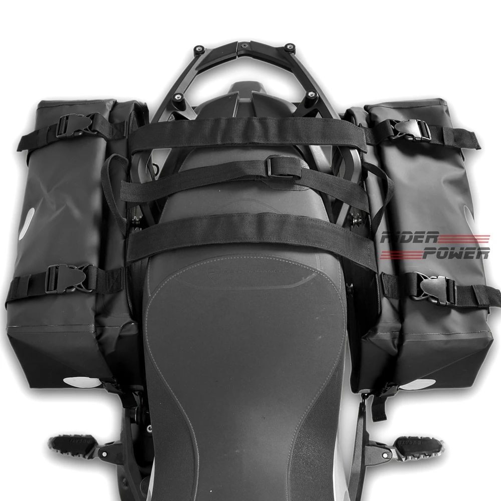 Мотоциклетные водонепроницаемые седельные сумки Дорожный чемодан для мотогонок