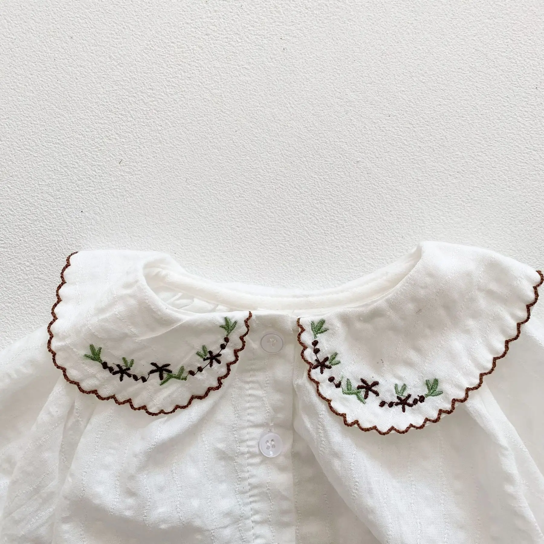 

Koodykids Summer Baby Girl Clothes Set 2pcs Toddler Cotton Cute White Shirt Pants Vintage Clothes Summer Clothes Set For Girl