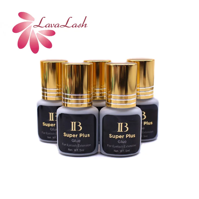 5 бутылок IB Ibeauty Super Plus клей для наращивания ресниц Золотой колпачок мл
