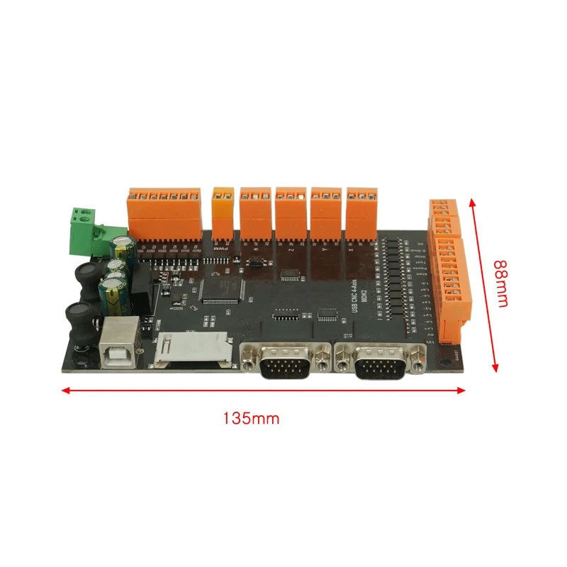 DIY CNC лазерный USB нефритовый гравировальный станок 3 оси 4 Контрольные карты могут быть заменены MACH3