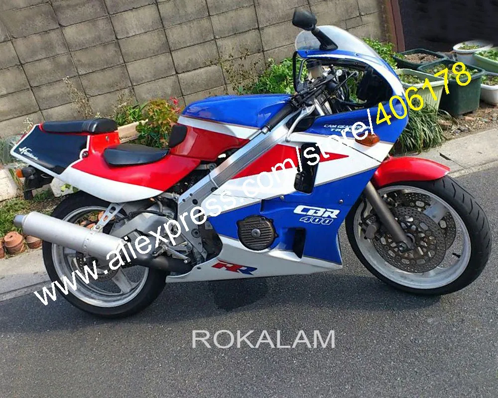 ABS Обтекатели CBR400RR NC23 1987 1988 1989 для Honda 87 88 89 боди разноцветный обтекатель |