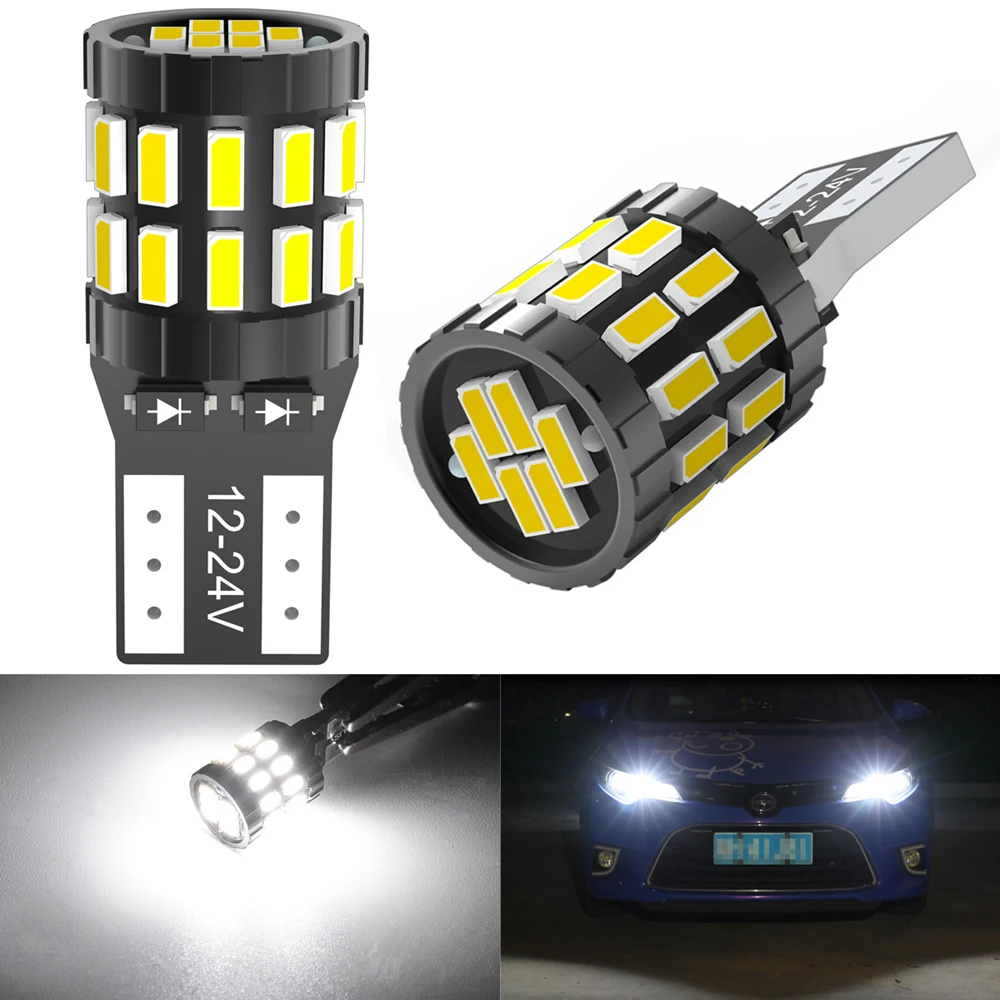 

W5W T10 168 2825 LED Canbus Bulb for Hyundai Tucson Creta Kona IX35 Solaris Accent I30 Car Side Marker Lights License Plate Lamp