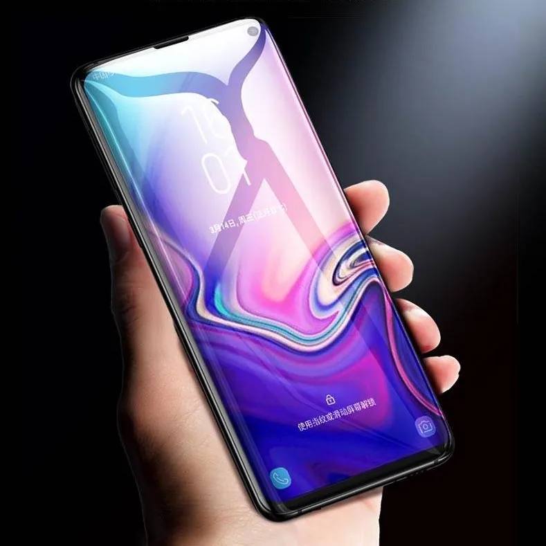 

Закаленное защитное стекло с полным покрытием 3D для Samsung Galaxy S8 S9 S10 plus 5G G975 G973 G960 G965, защитная пленка для экрана