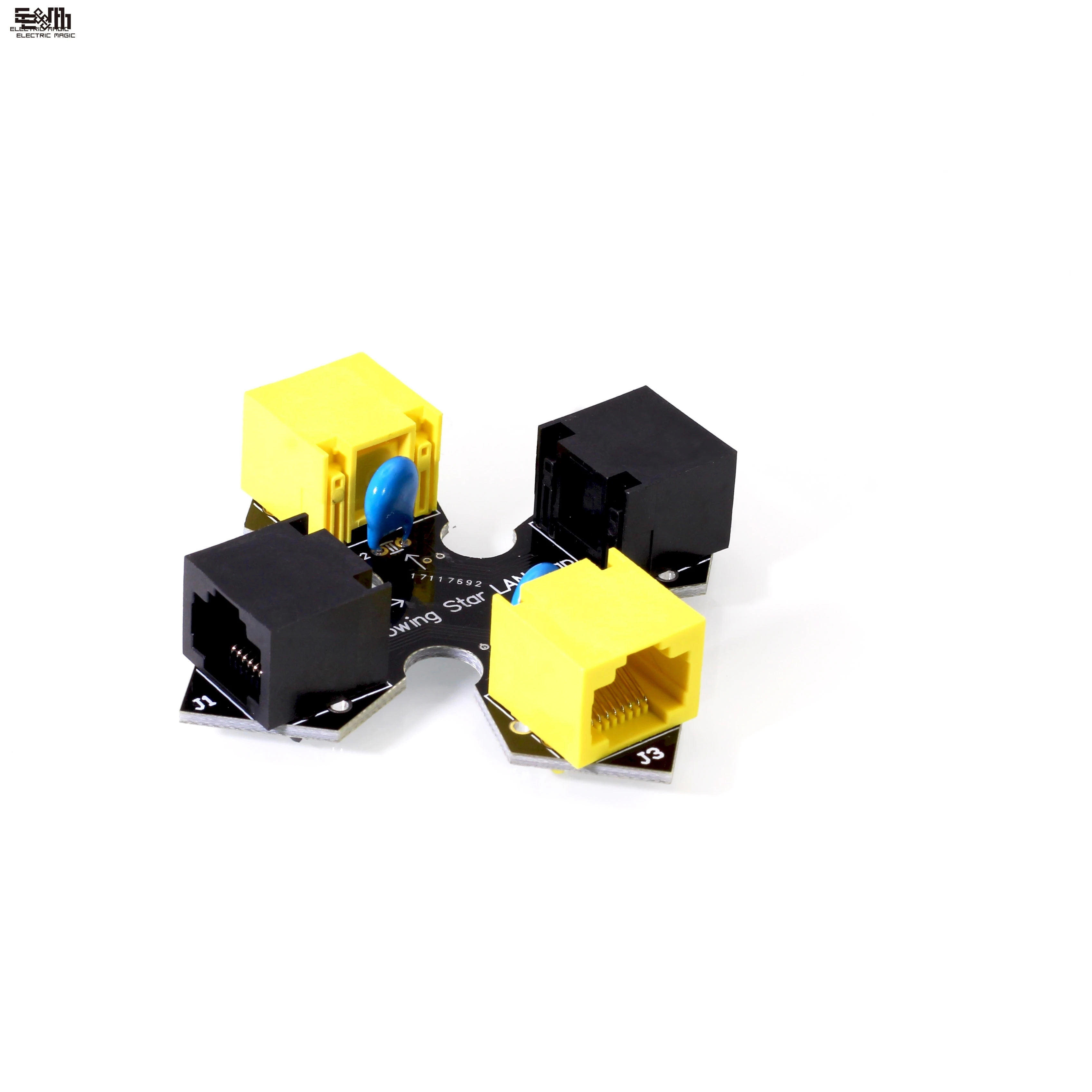 D lan tap Метательный Star LAN Tap 1,5 сетевой пакет с RJ45 разъемом Capture Mod Реплика мониторинга Ethernet Break Haker инструмент - Цвет: D lan tap