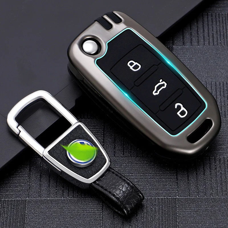 

Zinc alloy car key case for VW Volkswagen Polo Golf Passat beetle caddyt5 up EOS Tiguan Skoda A5 seat Leon Altea Car accessories