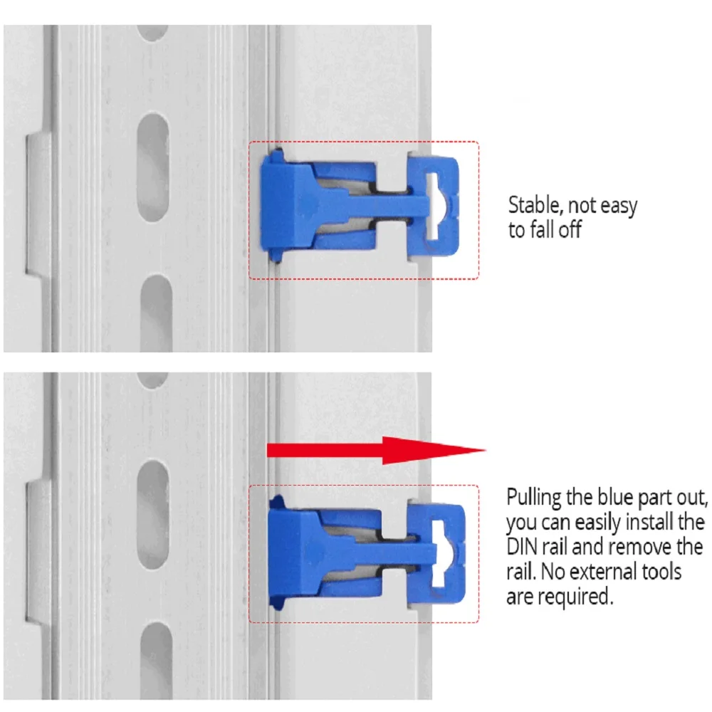 Держатель SONOFF DR DIN Tray Rail для чехла регулируемая работа с Basic/RF/TH10/TH16/POW/DUAL/POW R2