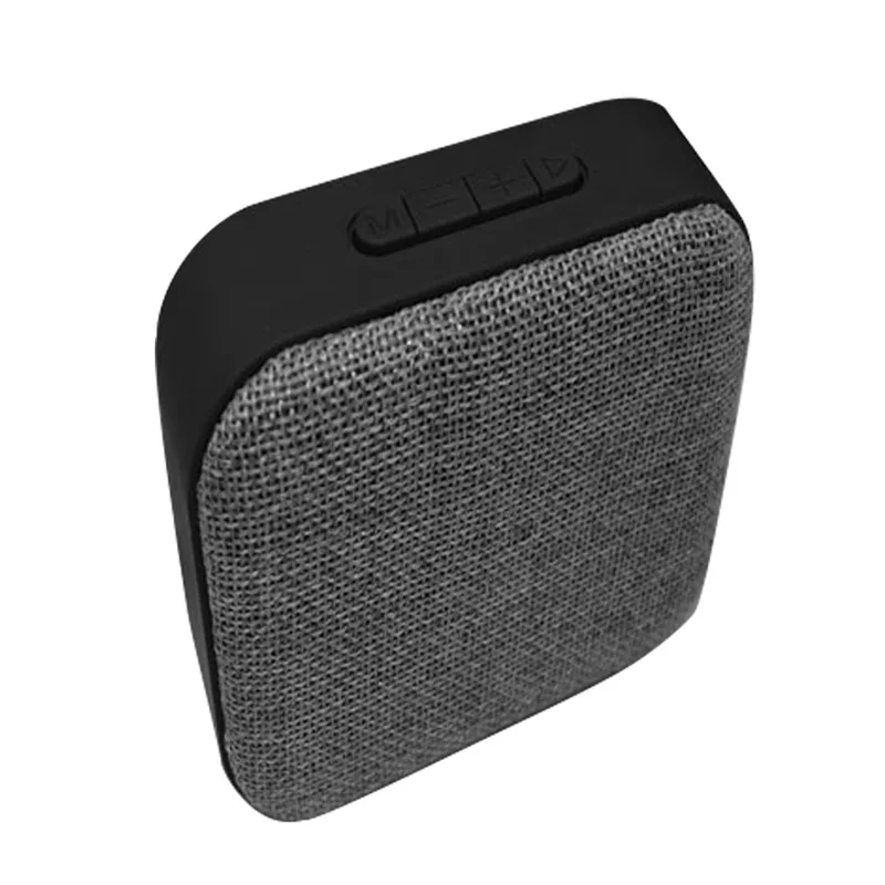 T3 fabric bluetooth speaker wireless mini card USB charging portable audio gray | Электроника