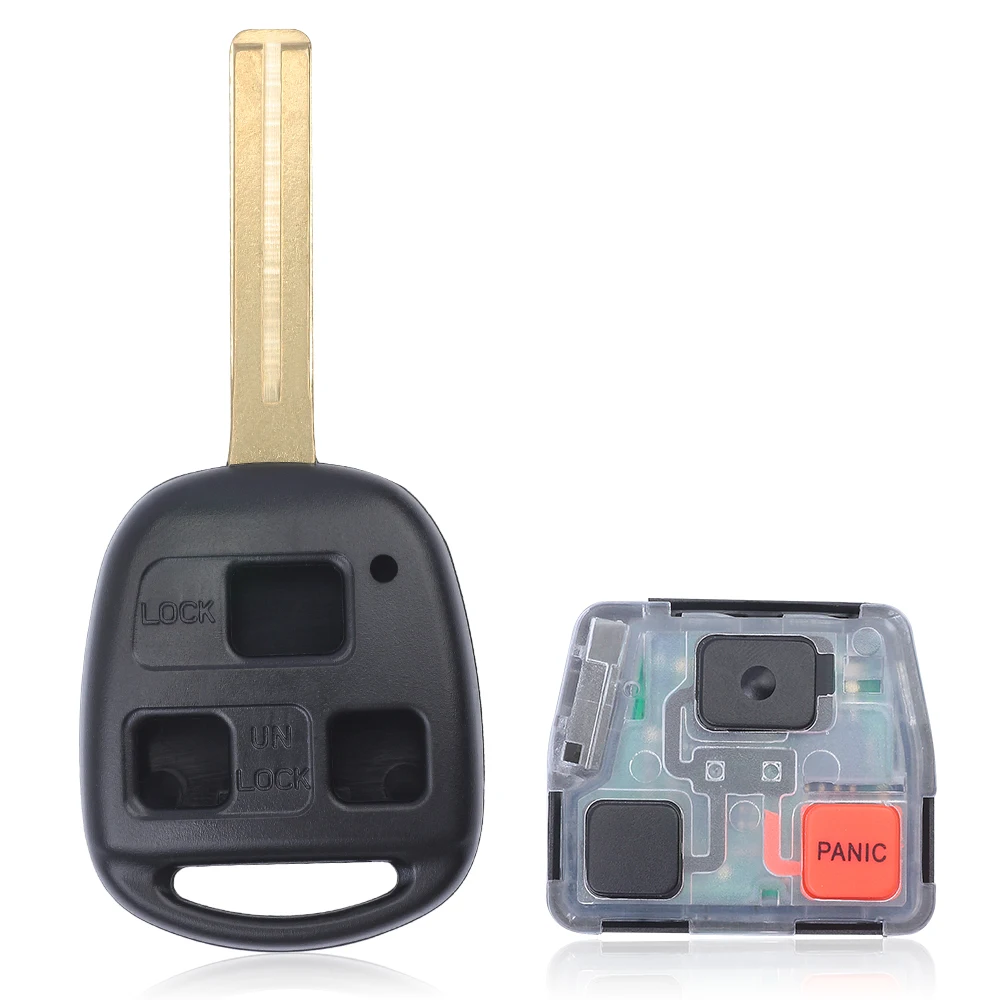 KEYECU Replacement Remote Key Fob 3 Button 312MHz for Lexus RX300 1999-2003 FCC: N14TMTX-1 - 4C Chip | Автомобили и мотоциклы