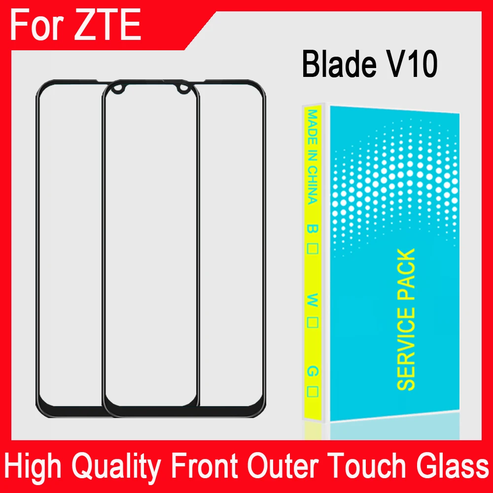 6 3 дюйма 100% новая оригинальная панель переднее внешнее стекло для ZTE Blade V10