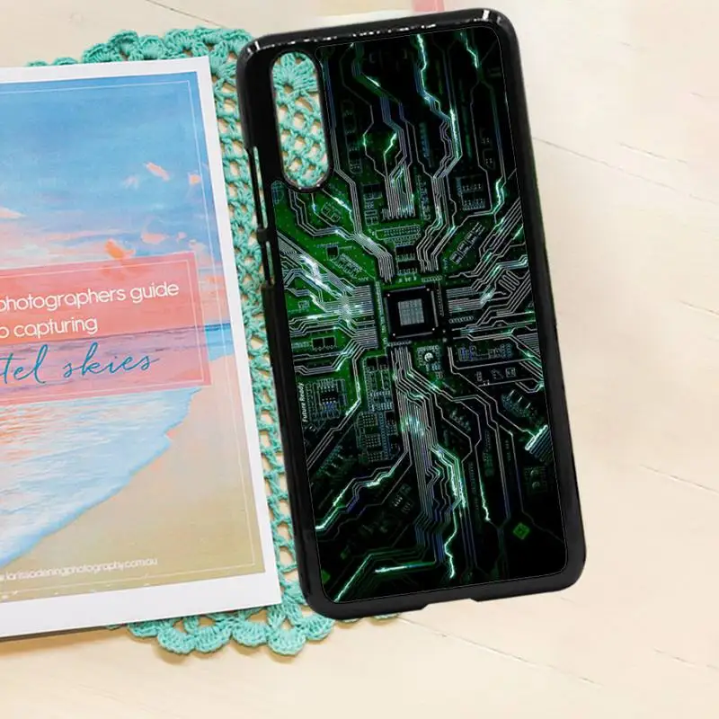 

Circuit board art high quality Phone Case PC for iPhone 11 12 pro XS MAX 8 7 6 6S Plus X 5S SE 2020 XR