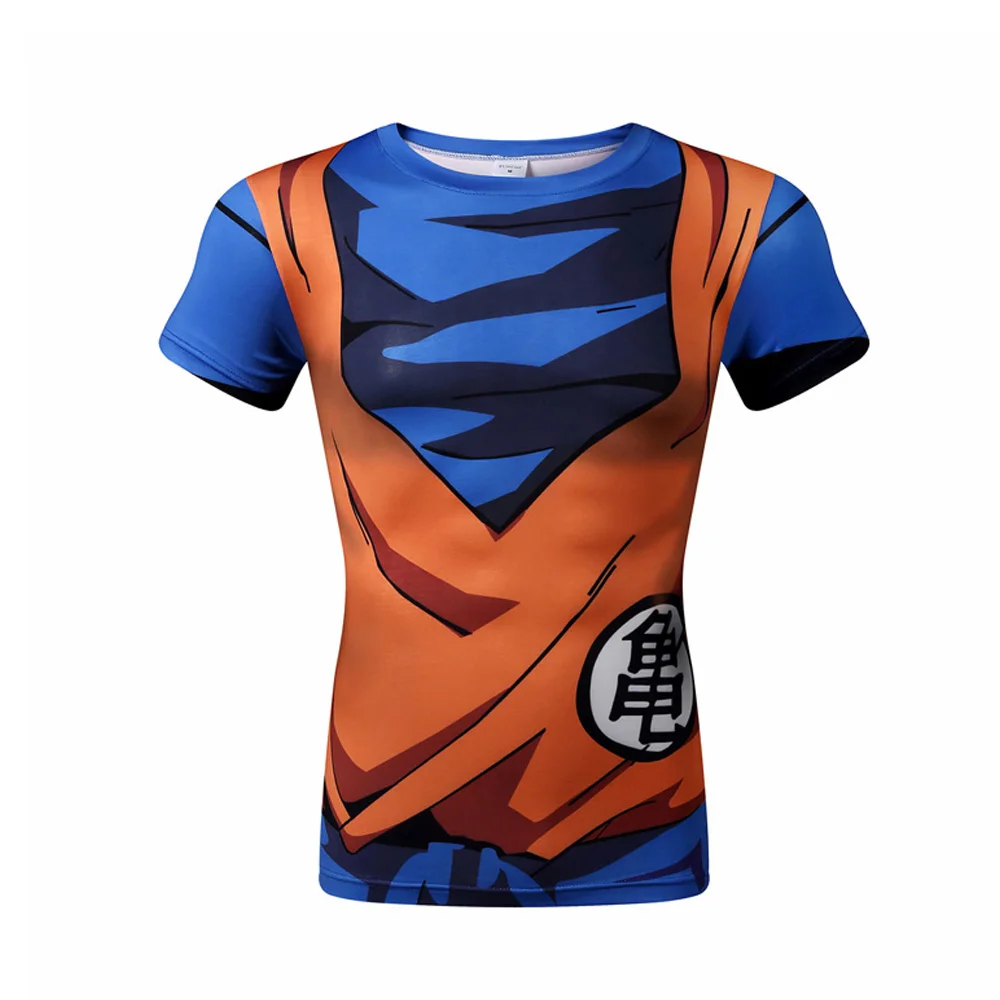 Goku Anime Shirt Clothes Summer 2021 T-Shirts Camisetas For Men Tops Ropa Hombre Clothing Homme Tee Camisa Masculina Poleras images - 6