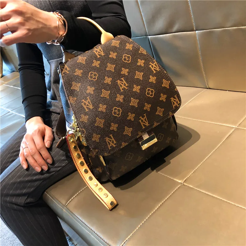 

Genuine Leather Women Buckets 2021 New Fashion Larger Capacity One Shoulder Bags Ladies Designer Purse and Handbags Luis Vuiton