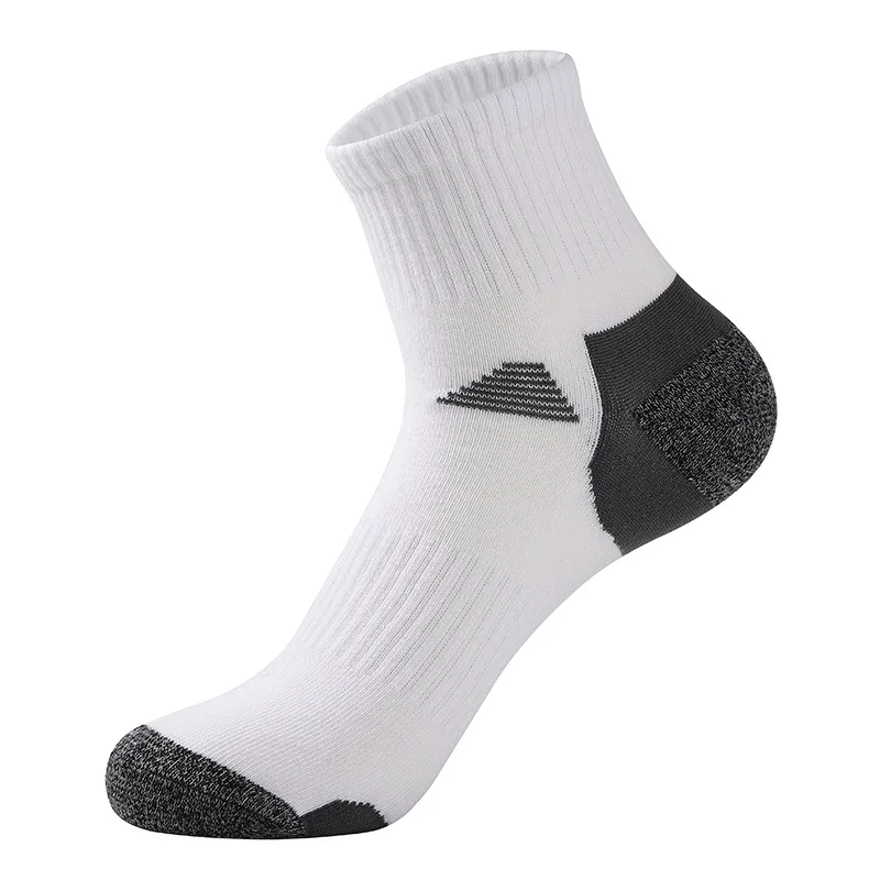 

5 Pairs Glowing Future Men Socks Cotton Breathable Sweat Deodorant Crew Sokken Outdoor Cycling Basketball Football Sports