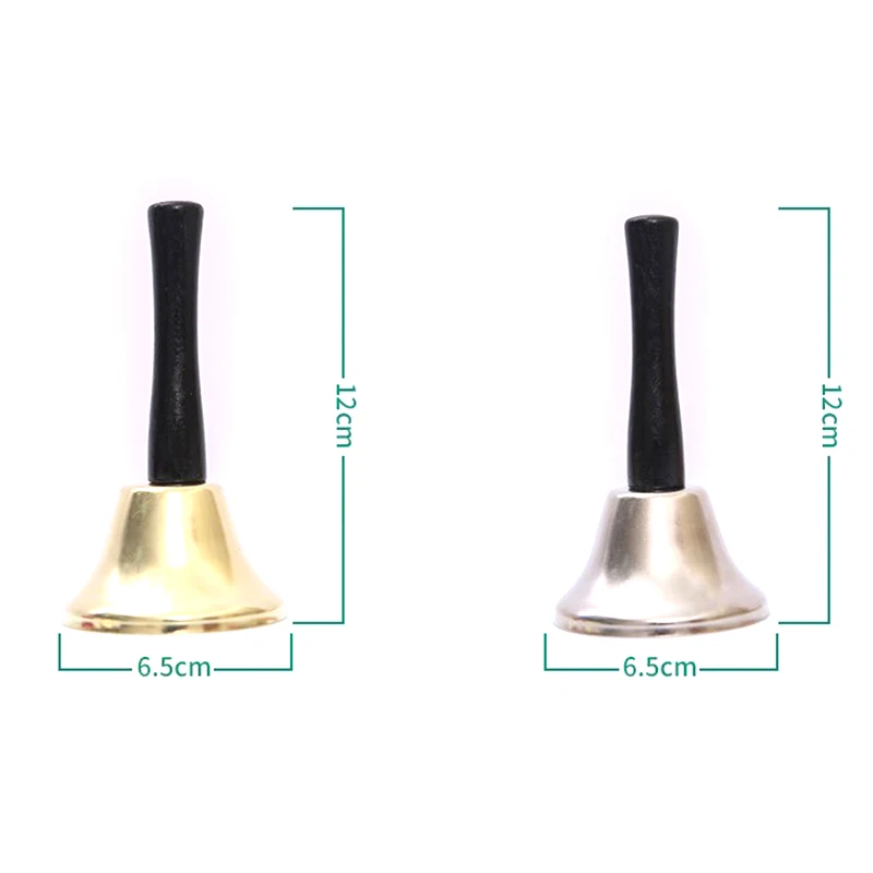 

1pcs Santa Claus Rattle Christmas Hand Bell Dinner Party Shop Hotel Hand Bell