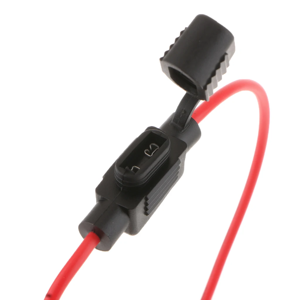 5 шт. встроенное лезвие мини держатель предохранителя W/16AWG кабель для автомобиля