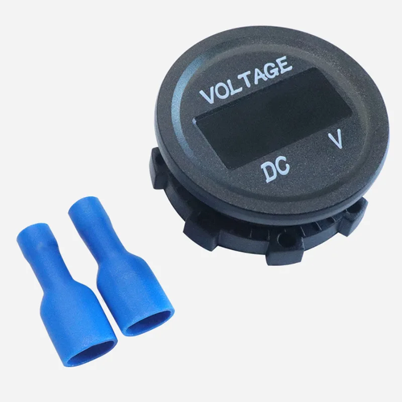 1 шт. водонепроницаемый Вольтметр постоянного тока с цифровым дисплеем 12 В |