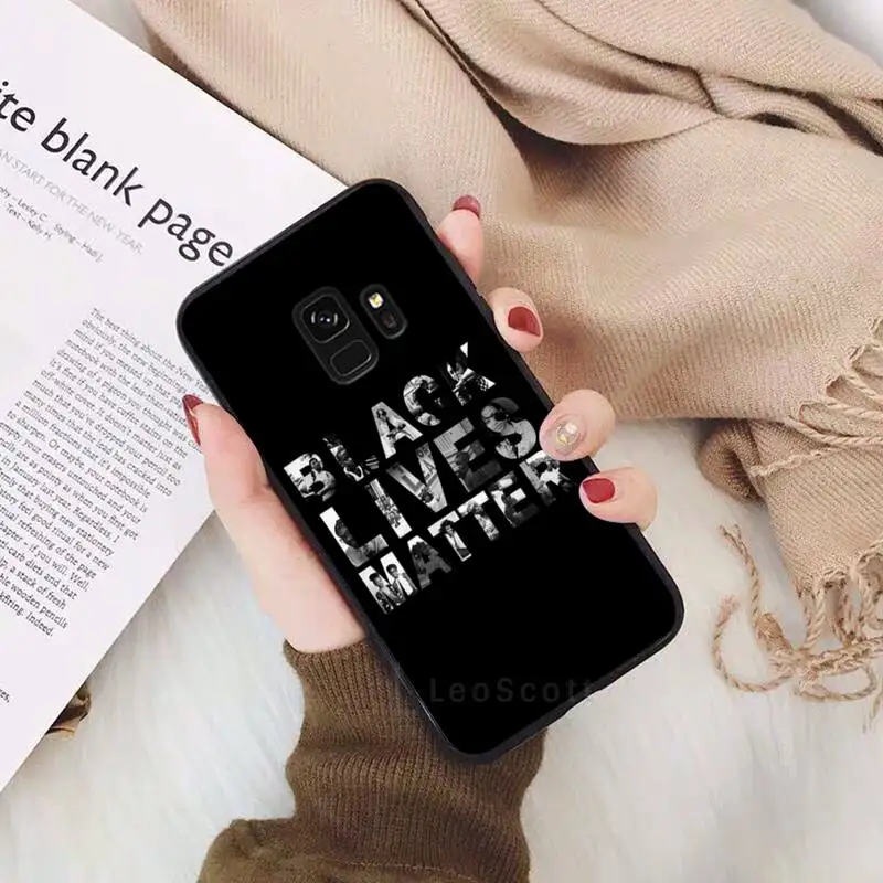 

Black Lives Matter BLM Phone Case For Samsung Galaxy S5 S6 S7 S8 S9 S10 S10e S20 edge plus lite