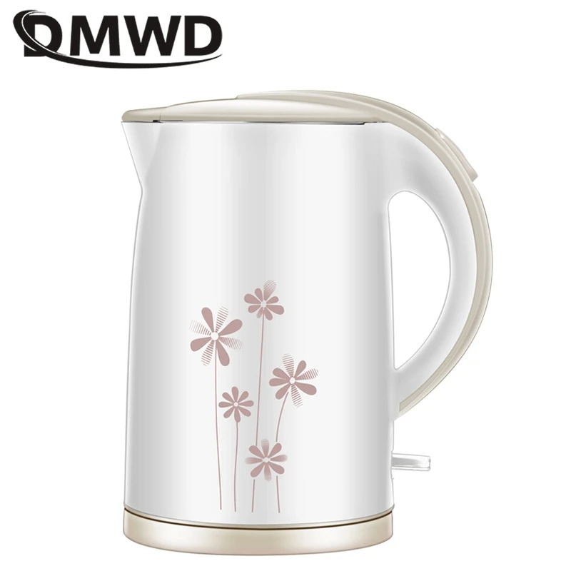 

DMWD 1.7L Large Capacity Electric Kettle Fast Boiling Water Heater Electric Water Boiler Stainless Steel Top Quality 1800W 220V