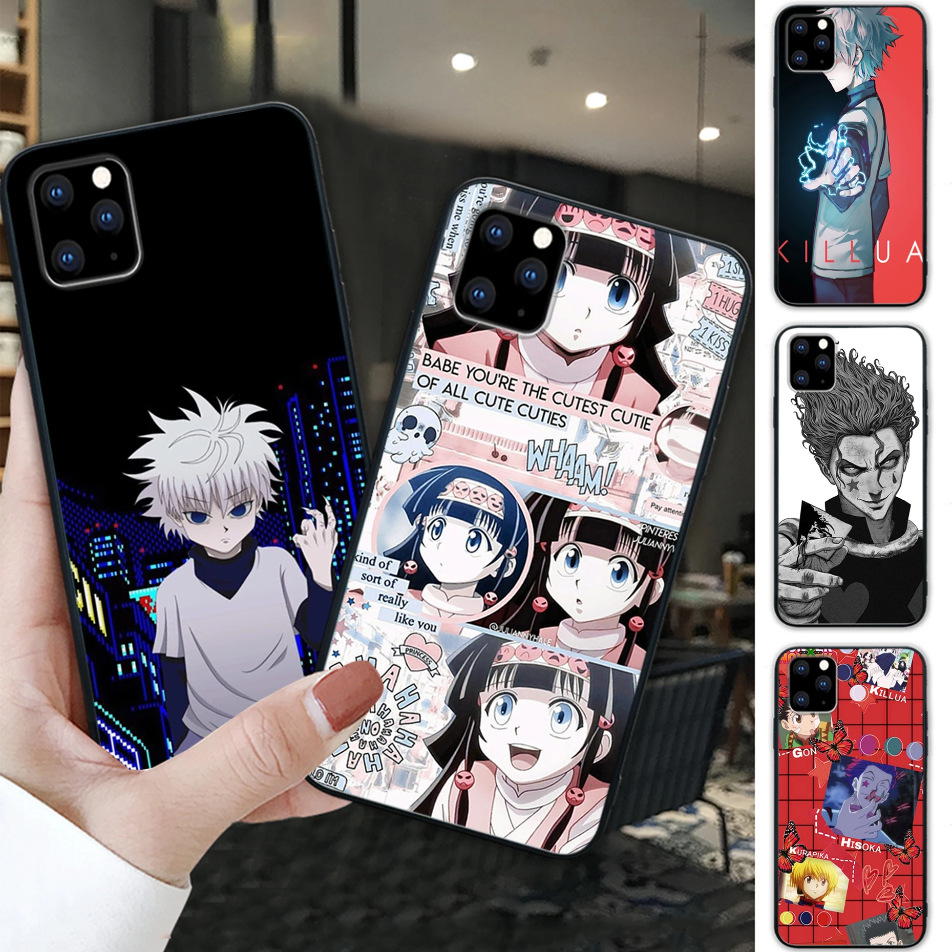

Silicone Kurapika Hisoka Mobile Phone Case For Xiaomi Redmi 5 6 6a S2 4x Go 7 7a 8 8a K20 9 K30 9a Pro Plus