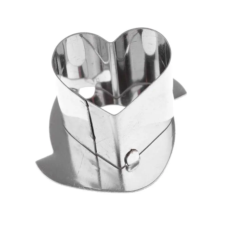 3D любовь пентаграмма цветы печенье Плунжер резак формы помадка торт штамп форма