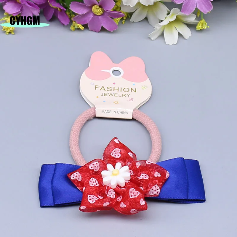 New Fashion Scrunchie hair women pack ties cute Elastic band made of headwear rubber accessoires A04-3 |