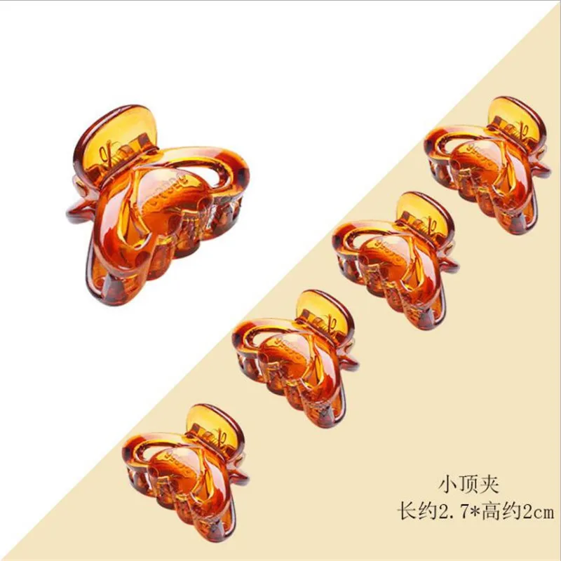 Женская заколка для волос 9356 модная черная Заколка краб аксессуары женщин