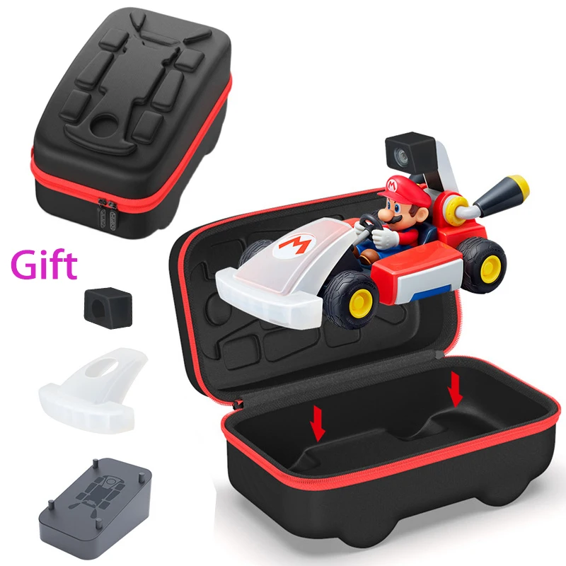 

For Mariocart Live Storage Bag Race Car Bag Case Mount Holder for Nintendo Switch Accessories Hard Case for Super Mario-Cart