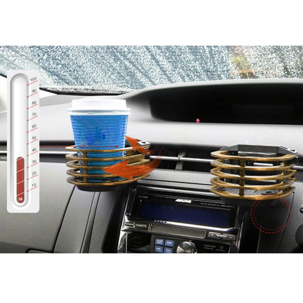 Универсальный складной Автомобильный держатель для бутылки с напитками