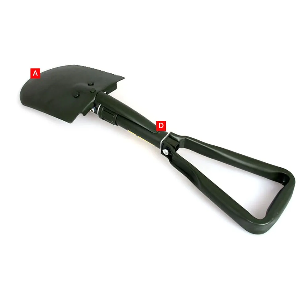 Складная лопата для кемпинга из марганцевой стали BOSI 23 дюйма | Инструменты